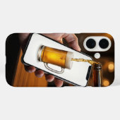 Bar Bierfles Bier inschenken Case-Mate iPhone Case (Achterkant (horizontaal))