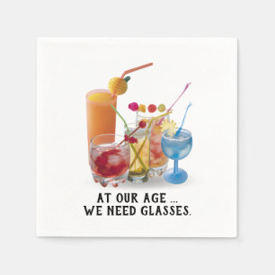 Bar Cocktails Collectie Servetten