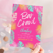 Bar Crawl Verjaardag uitnodiging