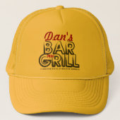 Bar en grill Trucker Hat Trucker Pet (Voorkant)