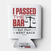 Bar Exam Funny Joke I ging de bar over Blikjeskoeler (Achterkant)