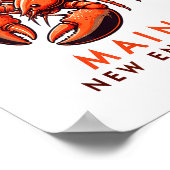 Bar Harbor Maine New England Travel Funny Bar Harb Poster (Hoek)