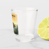 Bar Harbor Maine Shot Glas (Rechts)