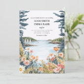 Bar Harbor Maine Trouwkaart Kaart (Staand voorkant)