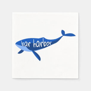 Bar Harbor Maine Walvis Servet