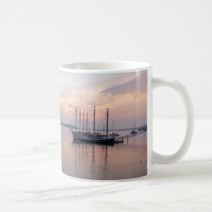 Bar Harbor schepen bij zonsopgang I Koffiemok