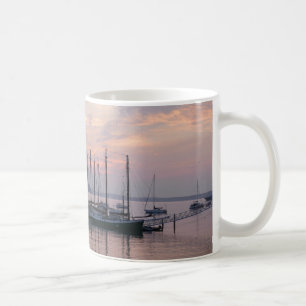 Bar Harbor schepen bij zonsopgang II Koffiemok