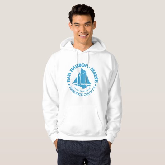 Bar Harbor (sloep) Hoodie (Voorkant volledig)