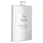 Bar Harbor vrijgezellenfeest bruidsmeisje bruiloft Flacon (Rechts)