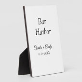 Bar Harbor vrijgezellenfeest bruidsmeisje bruiloft Fotoplaat (Zijkant)