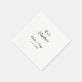 Bar Harbor vrijgezellenfeest bruidsmeisje bruiloft Servet (Hoek)