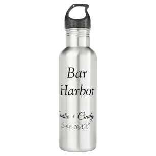 Bar Harbor vrijgezellenfeest bruidsmeisje trouwen  Waterfles