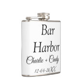 Bar Harbor vrijgezellenfeest bruidsmeisje trouwfee Heupfles (Rechts)