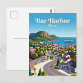 Bar Harbor VS Briefkaart (Voorkant / Achterkant)
