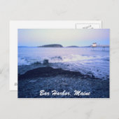 Bar Harbour, carte postale du Maine (Devant / Derrière)