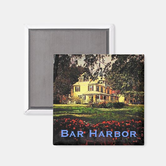 Bar Harbour Magnet Magneet (Voorkant / Achterkant)