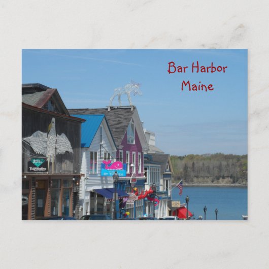 Bar Harbour, Maine Briefkaart (Voorkant)