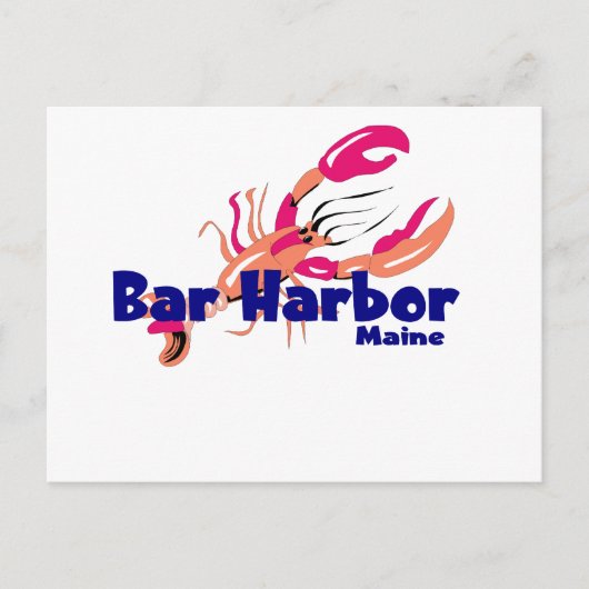 Bar Harbour, Maine Briefkaart (Voorkant)