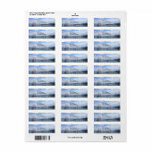 Bar Harbour, Maine Etiket (Full Sheet)