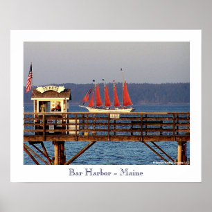 Bar Harbour - Maine Poster