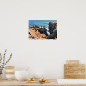 Bar Harbour Maine Thunder Hole Poster (Keuken)