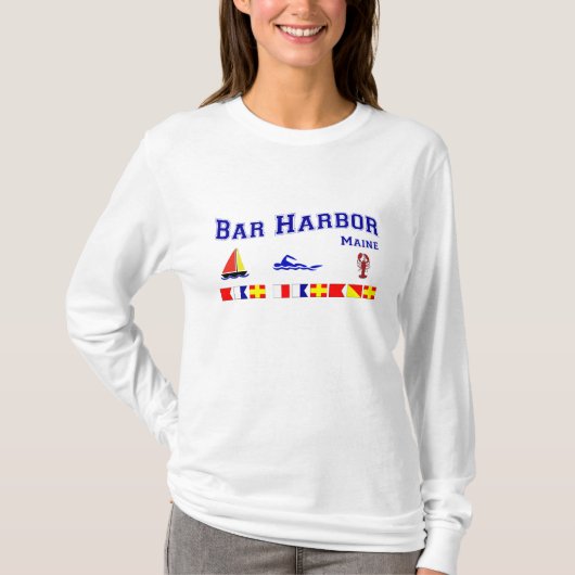 Bar Harbour, ME T-shirt (Voorkant)