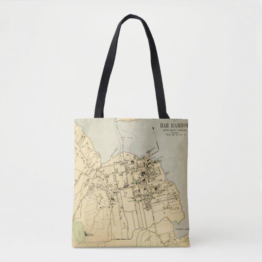Bar Harbour Tote Bag (Voorkant)