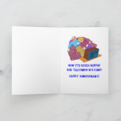 Bar-Hoppin - Jubileum Kaart (Binnen)