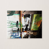 Bar in sleutelwesten legpuzzel (Horizontaal)