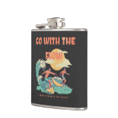 Bar/Kitchen Energy Flow Vinyl Wrapped Flask Heupfles (Links)