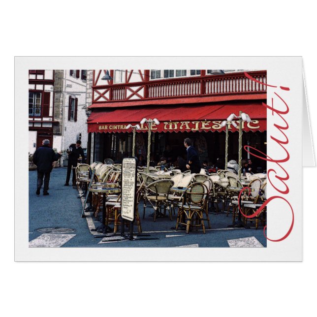 bar Le Majestic, milieu de l'hiver (Devant horizontal)