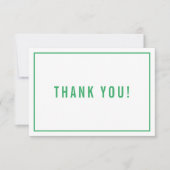 BAR Merci MITZVAH moderne simple vert gris (Devant)