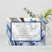 Bar Mitswa waterverf tallit Kaart (Staand voorkant)