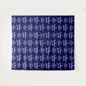 Bar Mitzvah Backdrop Stap en Herhaal Banner Wandkleed (Voorkant (horizontaal))