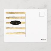 Bar Mitzvah Bat Mitzvah Briefkaart Uitnodiging (Achterkant)