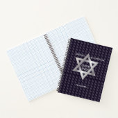 Bar Mitzvah Birthday Modern Pattern Notitieboek (Binnen)