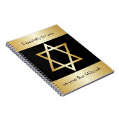Bar Mitzvah Design Notitieboek (Rechterzijde)