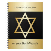 Bar Mitzvah Design Notitieboek (Voorkant)