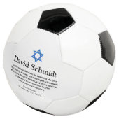 Bar Mitzvah Dons de balle de soccer pour garçons (3/4)