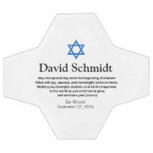 Bar Mitzvah Dons de balle de soccer pour garçons (Plat)