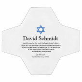 Bar Mitzvah Dons de balle de soccer pour garçons (Plat)