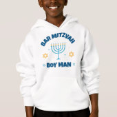 Bar Mitzvah Etoile moderne de David (Devant)