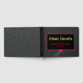 BAR MITZVAH gamer cool tendance rouge noir (Complet)