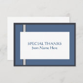 Bar Mitzvah - Hartelijk dank - kaarten (Voorkant / Achterkant)