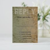 Bar Mitzvah Industrial Grunge RSVP (Debout devant)