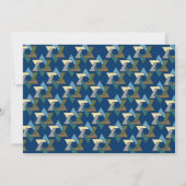 Bar Mitzvah Invitation Jewish Stars Blue (Dos)