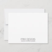 Bar Mitzvah Kaart (Achterkant)