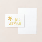 Bar Mitzvah Kaart (Display)