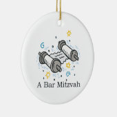 Bar Mitzvah Keramisch Ornament (Rechts)