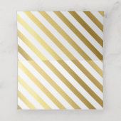 BAR MITZVAH modern blauw waterverf goud schrijven (Binnenkant ongevouwen)